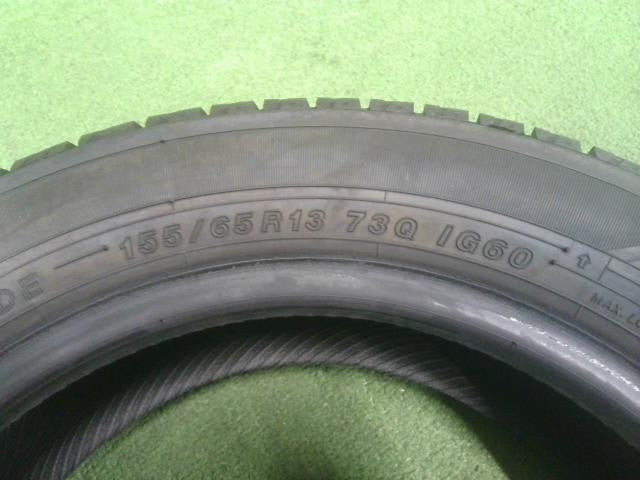 １５５／６５Ｒ１３・ヨコハマ・アイスガードｉＧ６０・スタッドレス・１本のみ