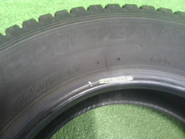 １６５Ｒ１３　ＬＴ　６ＰＲ・ブリヂストン・ブリザックＶＬ１・スタッドレス・２２年・１本のみ