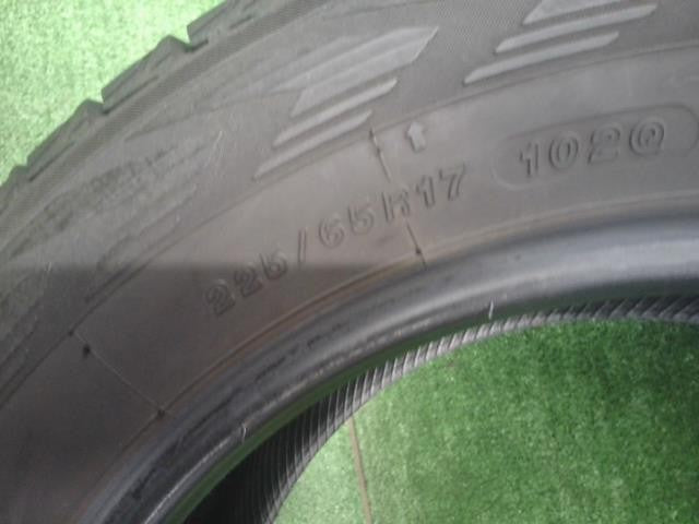２２５／６５Ｒ１７・スタッドレス・ヨコハマ・アイスガードＧ０７５・１本のみ