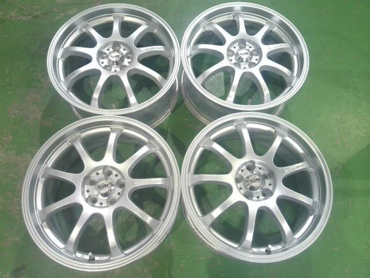 １７×７．５Ｊ＋５０・５穴・レアマイスター・ＬＭスポーツ・アルミホイール・４本セット