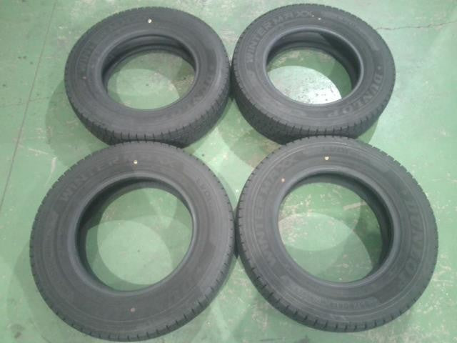 １６５／８０Ｒ１４・９１／９０Ｎ・ＬＴ・ダンロップ・ＷＭ・ＶＡＮ０１・スタッドレスタイヤ・４本セット