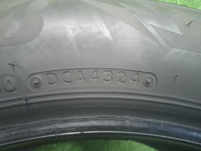 ２２５／５５Ｒ１８・ブリヂストン・ＤＭ－Ｖ３・スタッドレスタイヤ・１本のみ