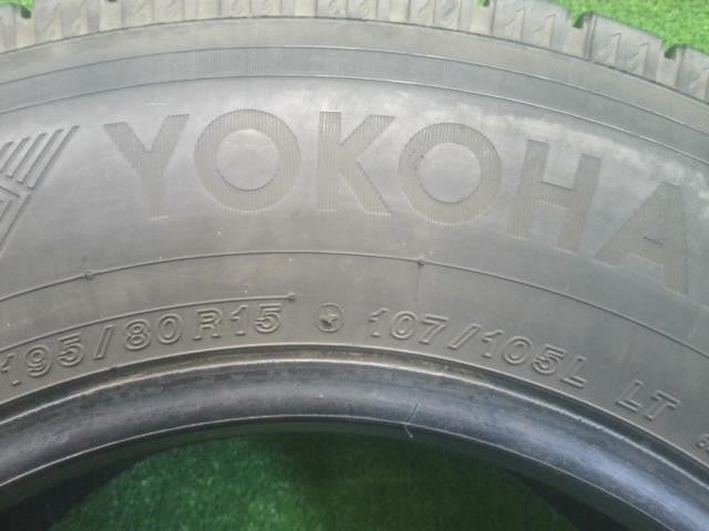 １９５／８０Ｒ１５・１０７／１０５Ｌ・ヨコハマｉＧ９１・スタッドレスタイヤ・１本のみ