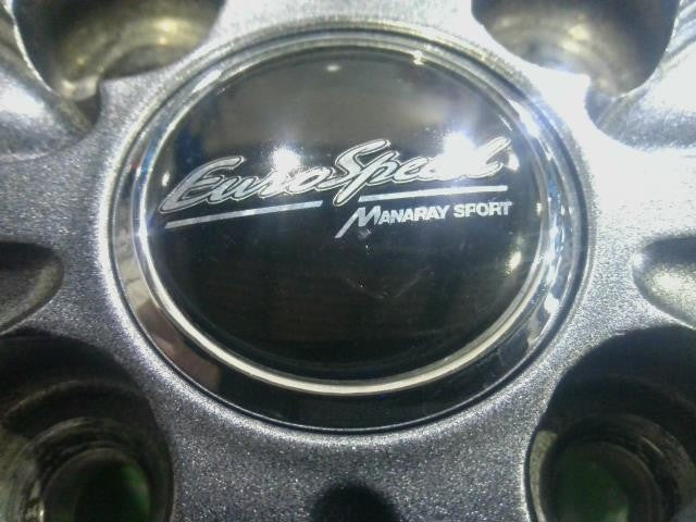 軽自動車用・１４×４．５Ｊ＋４５・４Ｈ・ＰＣＤ１００・マナレイ・ユーロスピード・Ｖ２５・アルミホイール・４本セット