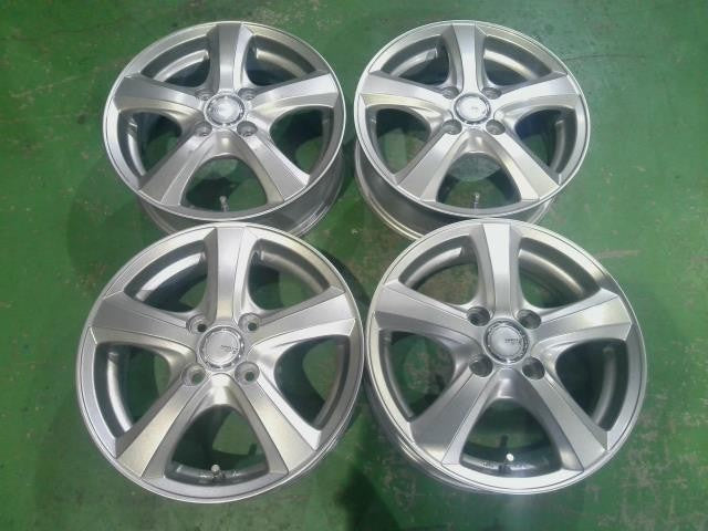 軽自動車用・１４×４．５Ｊ＋４５・４穴・トピー・シビラネクスト・ＳＦ－５・アルミホイール・４本セット