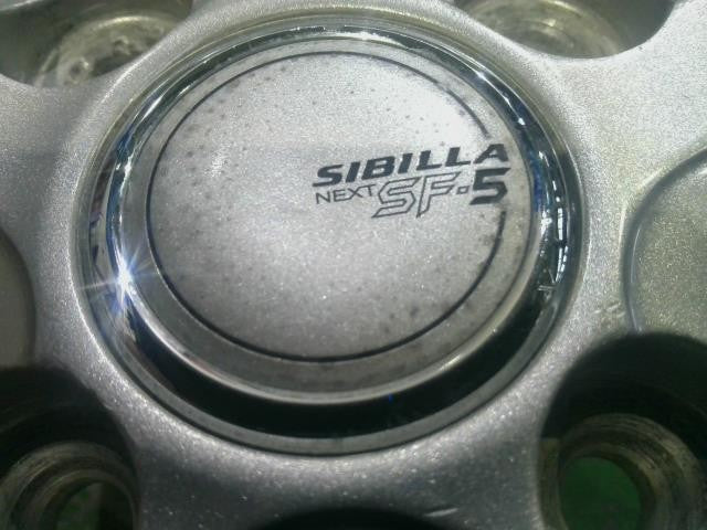 軽自動車用・１４×４．５Ｊ＋４５・４穴・トピー・シビラネクスト・ＳＦ－５・アルミホイール・４本セット