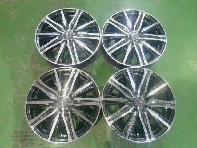 軽自動車用・１５×４．５Ｊ＋４５・４穴・マキナイゾッタ・パスクア・１５インチ・アルミホイール・４本セット