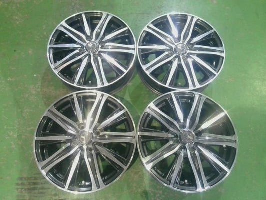 軽自動車用・１５×４．５Ｊ＋４５・４穴・マキナイゾッタ・パスクア・１５インチ・アルミホイール・４本セット