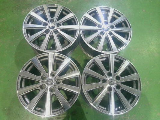 １６ｘ６．５Ｊ・＋５３・５穴・ＫＹＯＨＯ・スマック・ＶＩＲ・１６インチ・アルミホイール・４本セット