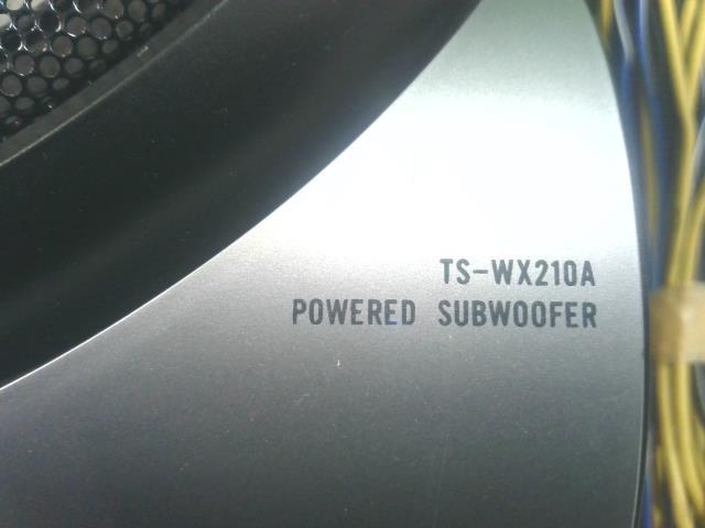 カロッツェリア・サブウーファー・ＴＳ－ＷＸ２１０Ａ・ＲＣＡケーブル付き