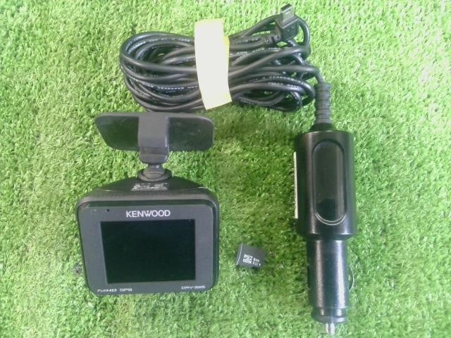 ケンウッド・ドライブレコーダー・ＤＲＶ－３２５・  前カメラ・マイクロＳＤカード８ＧＢ付き　