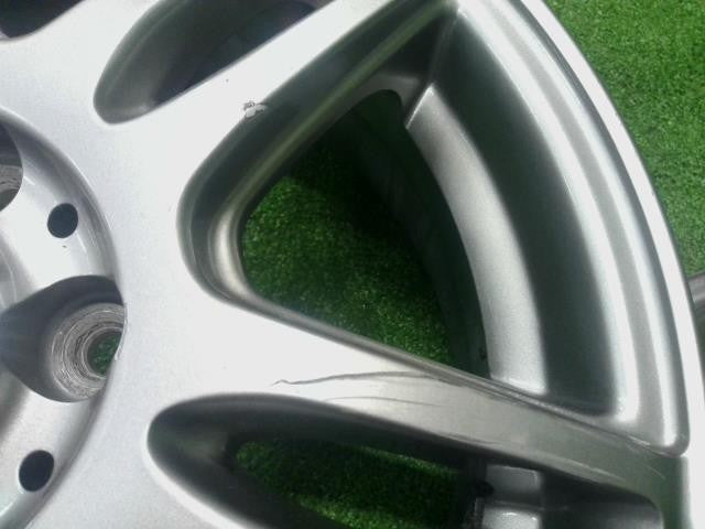 １５×６．０Ｊ＋４３・５穴・ＹＦＣ・レイシア・ＧＡ・６ツインスポーク・アルミホイール・４本セット