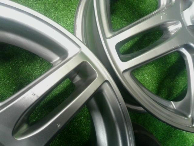 １５×６．０Ｊ＋４３・５穴・ＹＦＣ・レイシア・ＧＡ・６ツインスポーク・アルミホイール・４本セット