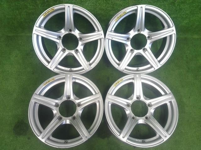 １６ｘ５．５Ｊ＋２０　５穴　ＰＣＤ１３９．７／ジムニー・４×４・エンジニアリング／アルミホイール　４本セット