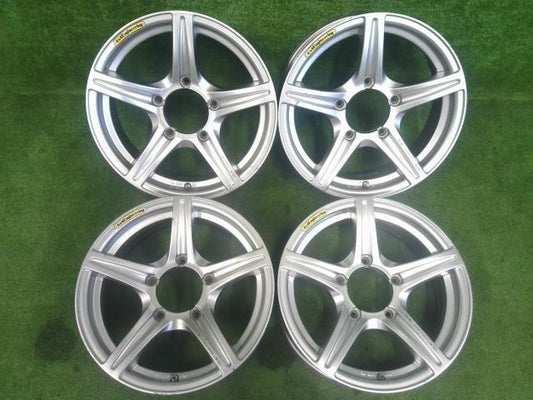 １６ｘ５．５Ｊ＋２０　５穴　ＰＣＤ１３９．７／ジムニー・４×４・エンジニアリング／アルミホイール　４本セット