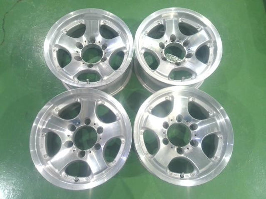 １５×７．０Ｊ【－１０】・６穴　ＰＣＤ１３９．７／ランクル８０前期・カスタム車等／アルミホイール　４本セット