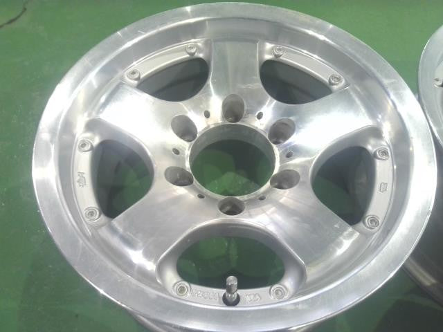 １５×７．０Ｊ【－１０】・６穴　ＰＣＤ１３９．７／ランクル８０前期・カスタム車等／アルミホイール　４本セット