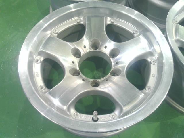 １５×７．０Ｊ【－１０】・６穴　ＰＣＤ１３９．７／ランクル８０前期・カスタム車等／アルミホイール　４本セット