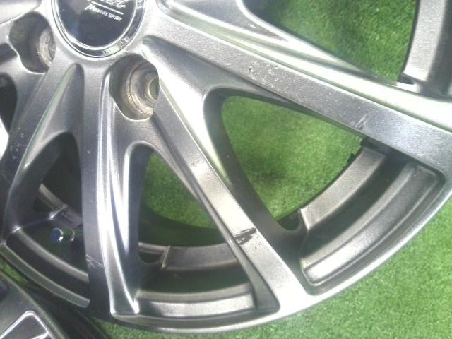 軽自動車用・１４×４．５Ｊ＋４５・４穴・マナレイ・ユーロスピード・Ｖ２５・アルミホイール・４本セット