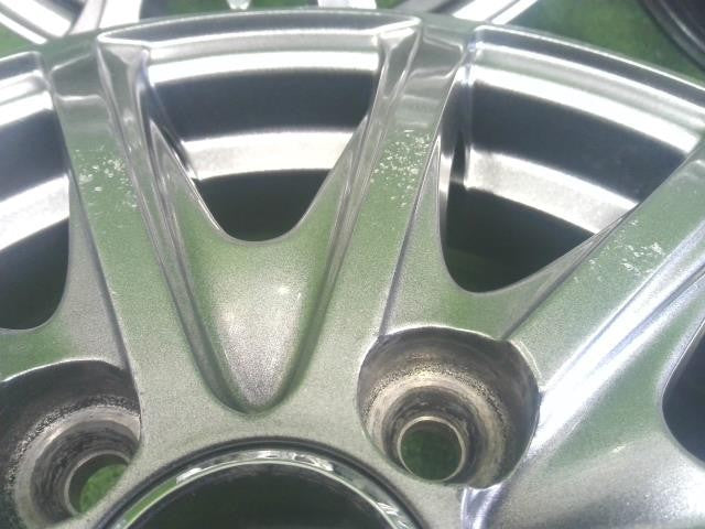 軽自動車用・１４×４．５Ｊ＋４５・４穴・マナレイ・ユーロスピード・Ｖ２５・アルミホイール・４本セット