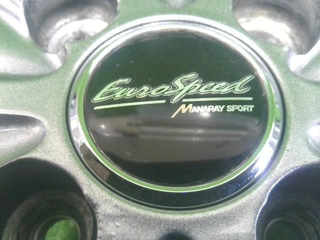 軽自動車用・１４×４．５Ｊ＋４５・４穴・マナレイ・ユーロスピード・Ｖ２５・アルミホイール・４本セット