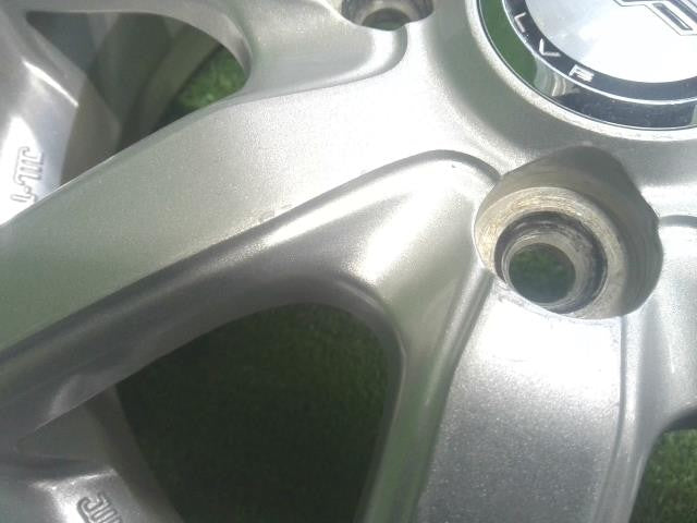 軽自動車用・１３×４．０Ｊ＋４３・４穴・ＰＣＤ１００・トピー・ＬＥＶＥＬ５・８スポーク・アルミホイール・４本セット