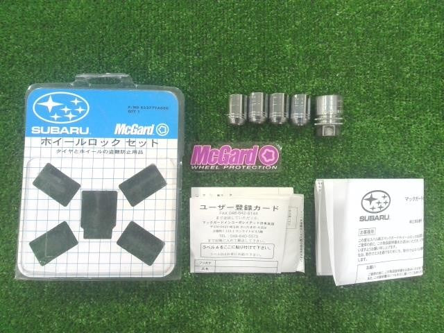 【代引不可】スバル純正オプション・マックガード　 ＭｃＧａｒｄ・１９ＨＥＸ・Ｍ１２×Ｐ１．２５