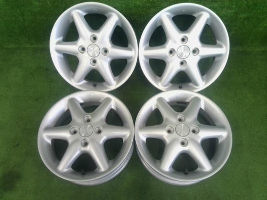 １４×４．５Ｊ・アルト・ラパン・ＳＳ・ＨＥ２１Ｓ・スズキ純正・アルミホイール・４本セット