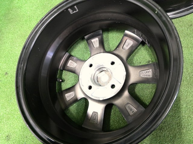 １４ｘ５．５Ｊ・マナレイジャパン・ユーロスピード・アルミホイール・４本セット