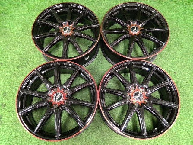 １８×７Ｊ・ＩＮ４８・Ａ－ＴＥＣＨ・ＦＩＮＡＬーＳＰＥＥＤ・アルミホイール・４本セット
