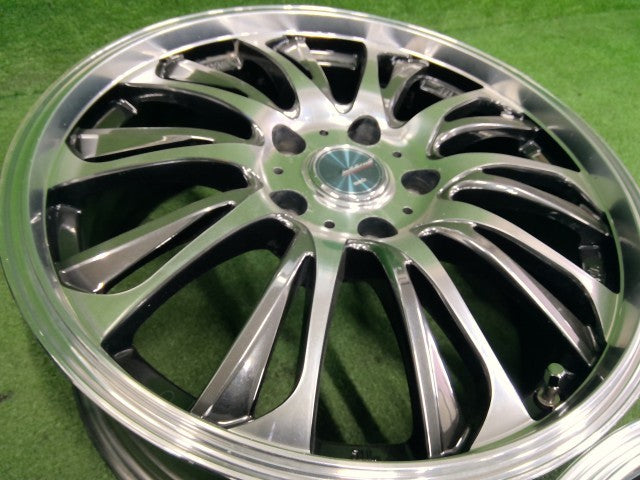 １７×７Ｊ・ＩＮ４７・ウェッズ・レオニス・ＧＲＥＩＬＡ・グレイラ・アルミホイール・４本セット