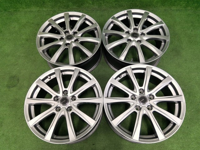 １７×７Ｊ・ＩＮ４８・５Ｈ－１１４．３・ＹＦＣ・ミルアス・アルミホイール・４本セット
