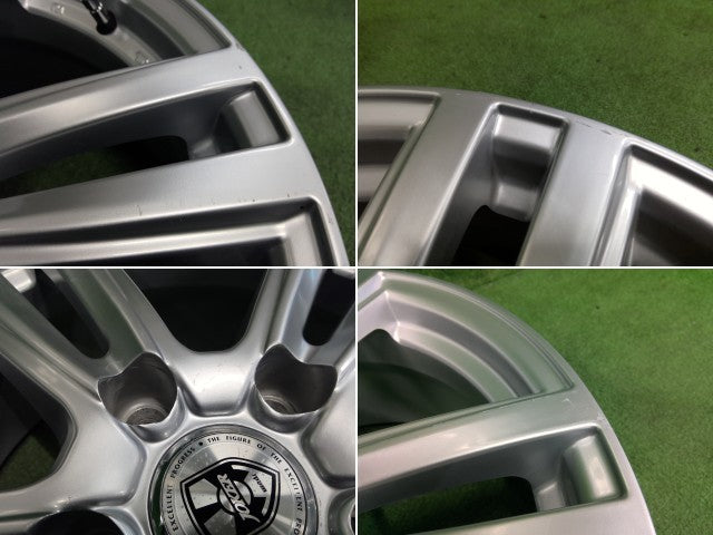 １８ｘ７．５Ｊ・ＩＮ５３・５Ｈ・ウェッズ・ジョーカー・アルミホイール・４本セット