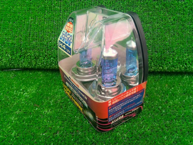 【新品】キセノンサンダー・Ｈ４・高性能ハロゲンバルブ・スーパーホワイト・１２Ｖ６０／５５Ｗ