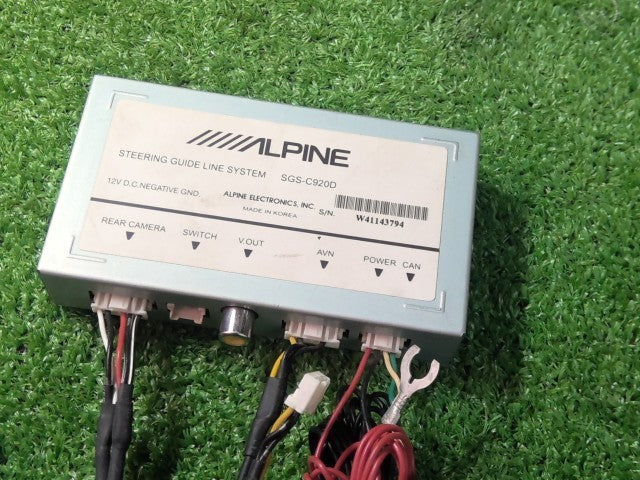 ステアリングガイドシステム・ＡＬＰＩＮＥ・ステアリング連動ガイドカメラ用