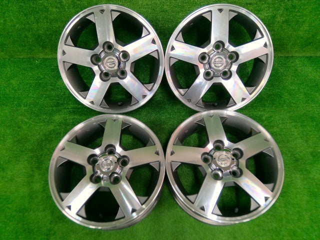 日産・キックス・（三菱・パジェロミニ）・純正ポリッシュ・１５インチ・アルミホイール・４本セット