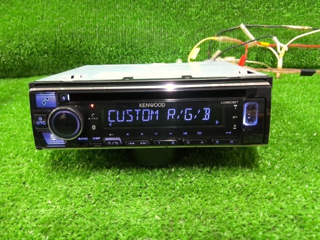 ケンウッド・ＢＬＵＥＴＯＯＴＨ・オーディオ・１ＤＩＮ Ｕ３８０ＢＴ・マイク欠品