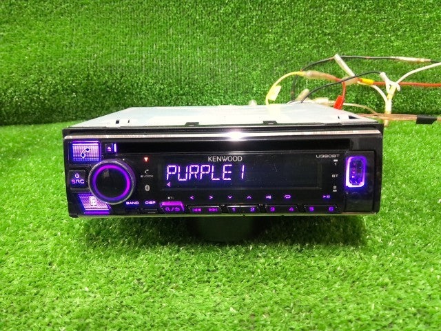 ケンウッド・ＢＬＵＥＴＯＯＴＨ・オーディオ・１ＤＩＮ Ｕ３８０ＢＴ・マイク欠品
