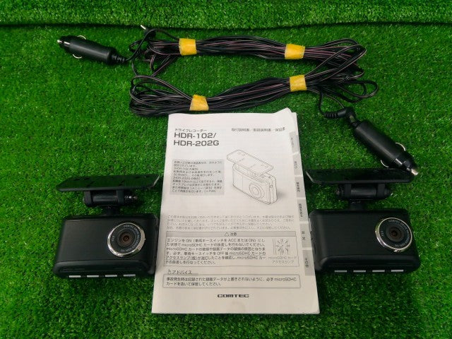 【２個セット】コムテック・ドライブレコーダー・ＨＤＲ－１０２・Ｖｅｒ１．０．１