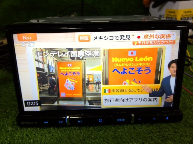 カロッツェリア・ナビゲーション・１８０ミリ・２ＤＩＮ ＡＶＩＣ－ＲＺ７１０・Ｂｌｕｅｔｏｏｔｈ・ＤＶＤ／ＣＤ・フルセグ