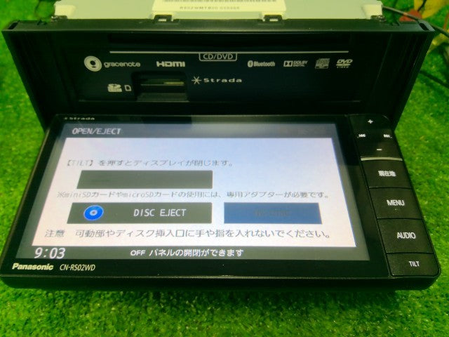 ナソニック・ナビゲーション・２００ミリ・２ＤＩＮ ＣＮ－ＲＳ０２ＷＤ・Ｂｌｕｅｔｏｏｔｈ・ＤＶＤ／ＣＤ・フルセグ