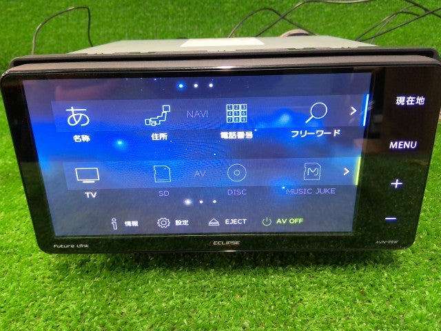 イクリプス・ナビゲーション・２００ミリワイド ＡＶＮ－Ｒ８Ｗ・Ｂｌｕｅｔｏｏｔｈ・ＤＶＤ／ＣＤ