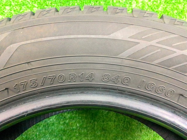 ヨコハマ・ｉＧ６０・１７５／７０Ｒ１４・２４年・スタッドレスタイヤ・４本セット