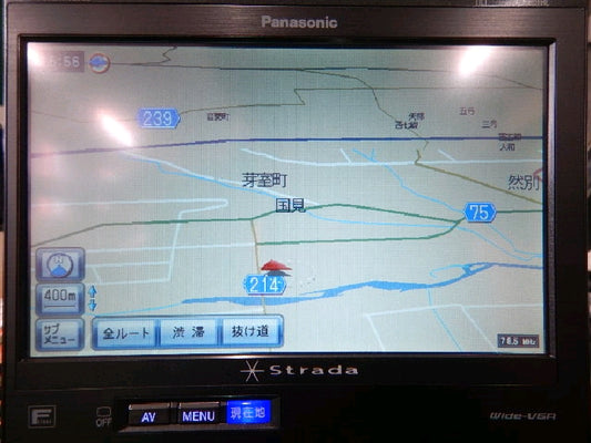 インダッシュタイプ　０４年地図データ