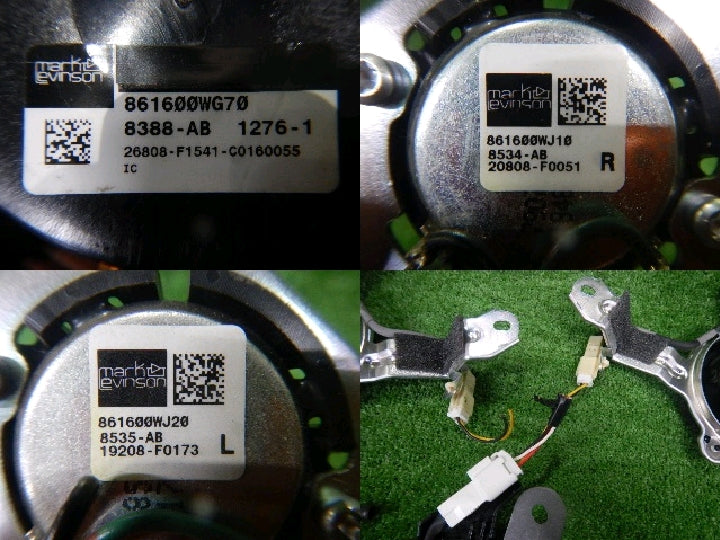 レクサス／ＬＳ６００ｈ／マークレビンソン／リア＆リアピラー左右／３点セット