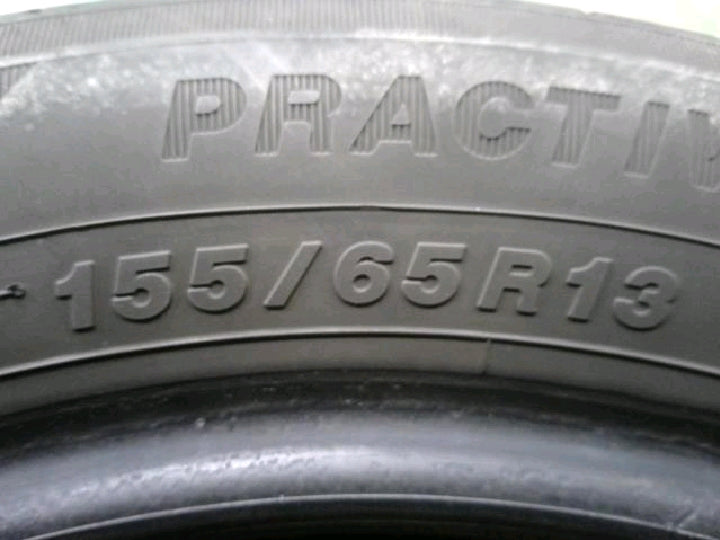格安出品！BROOK13インチ　ヨコハマ　プラクティバ155/65R13軽自動車 イエローハットプラクティバ 155/65R13 4本 – タイヤ・ホイール