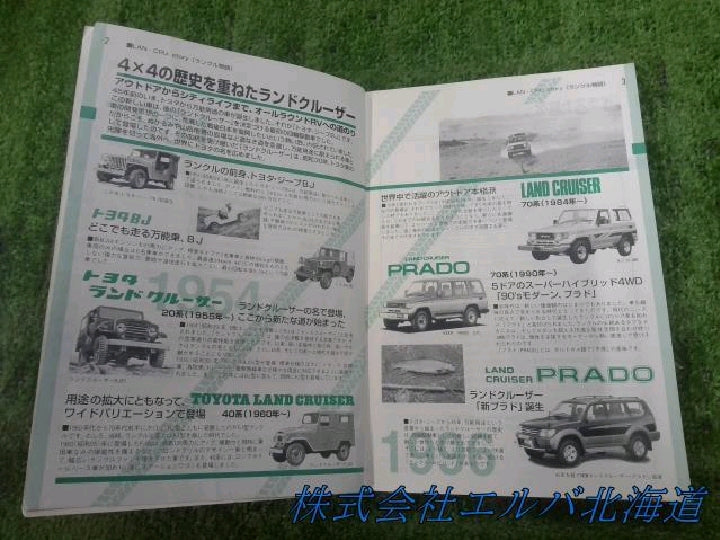 トヨタ／ランドクルーザープラド／90系／純正／取扱説明書